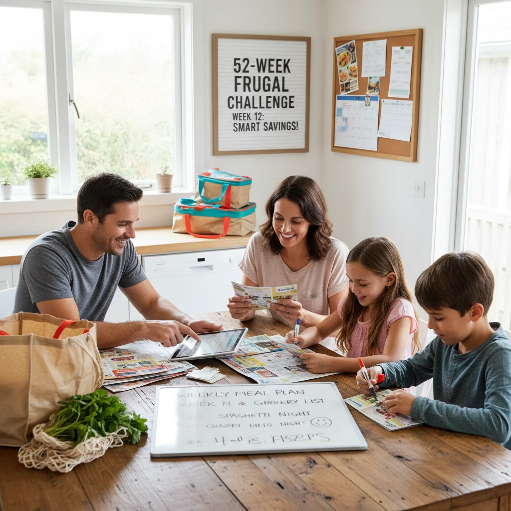 Family planning weekly meals to save money
