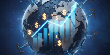 Global oil market volatility impacting US household budgets in 2026, with rising energy costs.