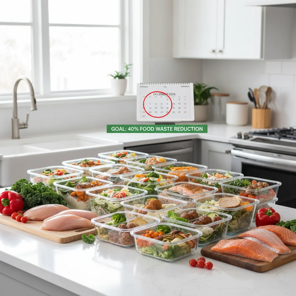 Master Meal Prepping: Save 40% on Food Waste by 2026