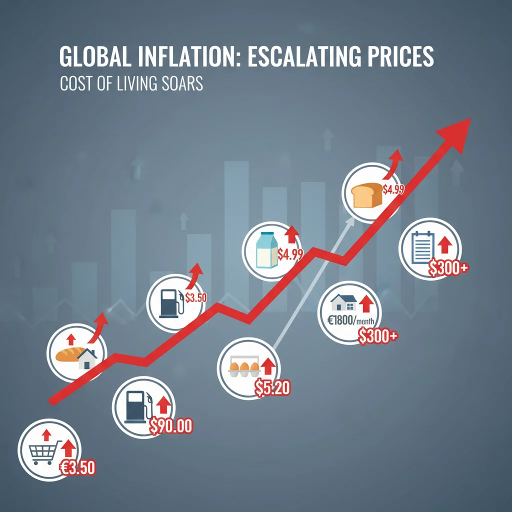Rising inflation impacting consumer goods and services prices