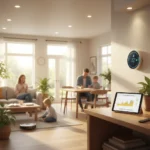 Cut Utility Bills 12%: Your 2026 Smart Spender's Guide Smart home with energy-efficient devices reducing utility bills
