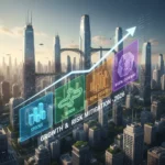 Diverse investment portfolio on an upward trending financial chart for 2026