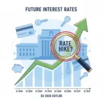 Federal Reserve interest rate hike projection for Q3 2026 and its impact on consumer borrowing.