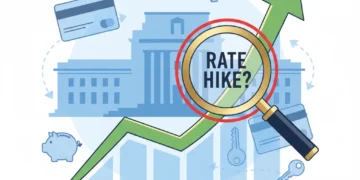 Federal Reserve interest rate hike projection for Q3 2026 and its impact on consumer borrowing.