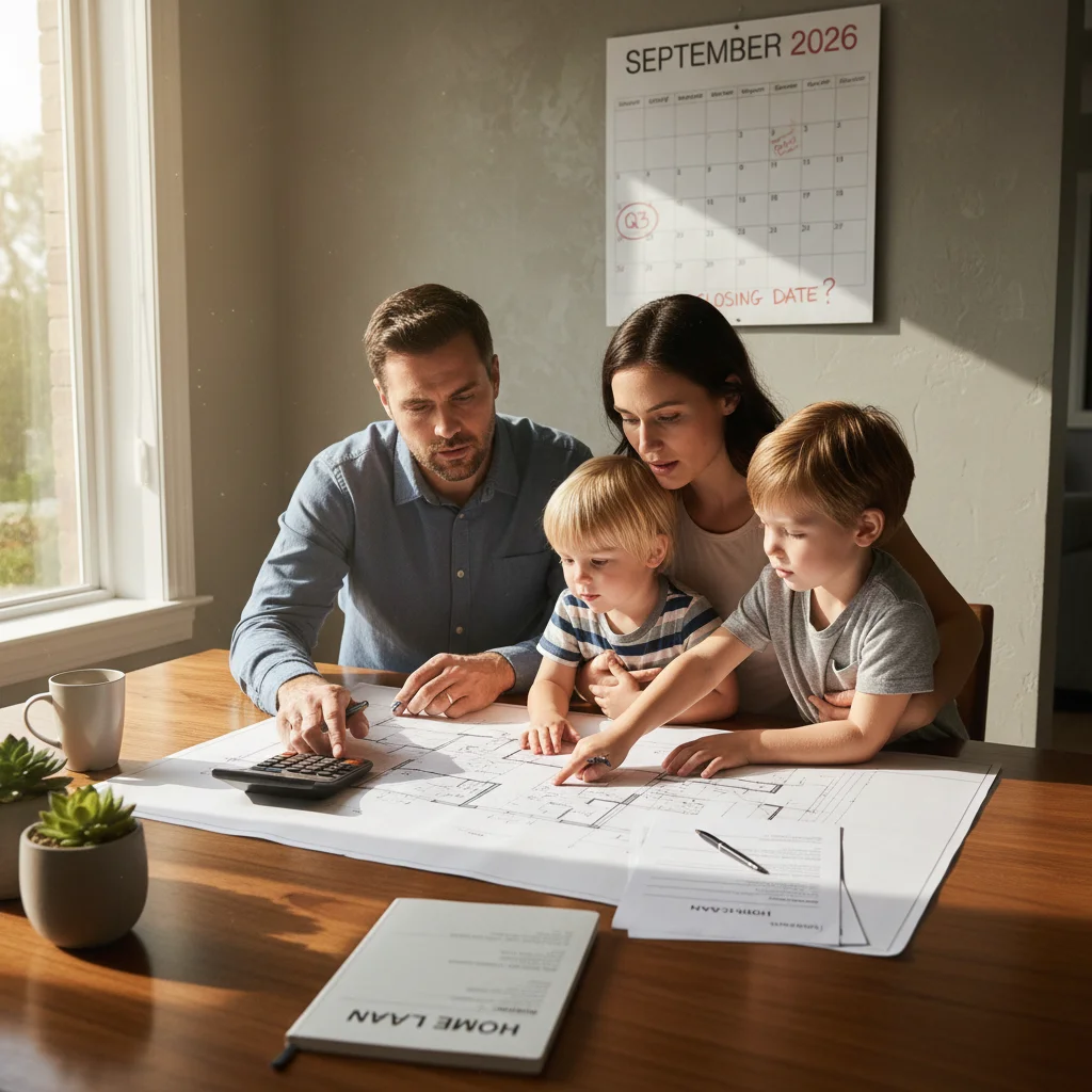 Family planning mortgage and home buying decisions with future interest rate hikes in mind.